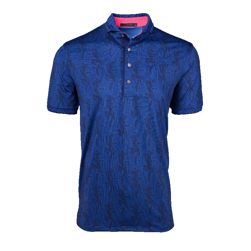 Night Prowl Polo Modern Men's Geometric