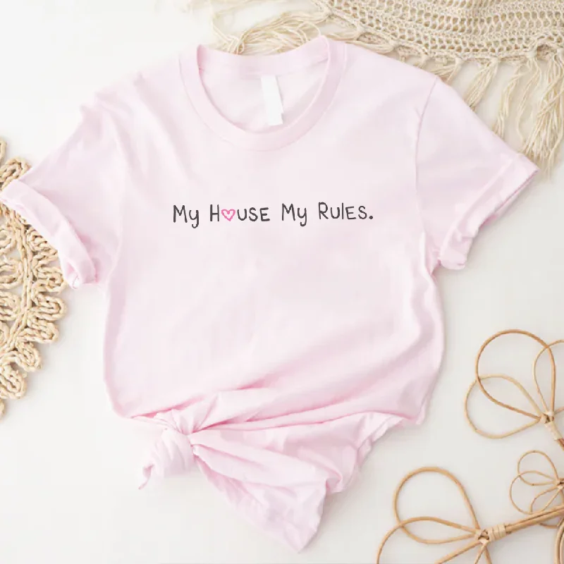 Generation: Mum - My House My Rules Women's Tee Trendy Men's Oversized