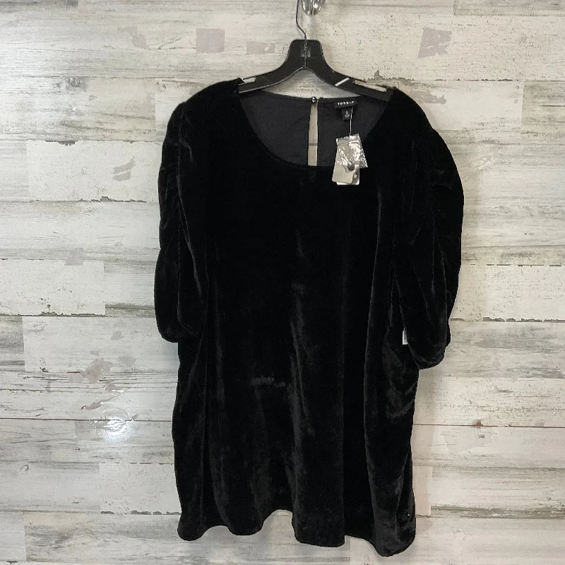 Top Short Sleeve By Torrid In Black, Size: 3x Dapper Men's 1920S
