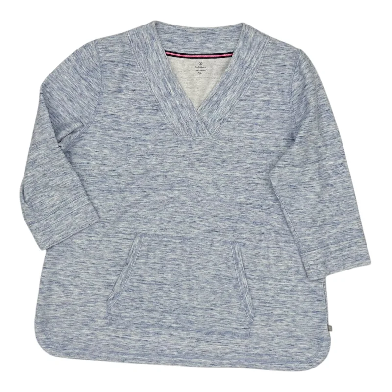 Top 3/4 Sleeve By Talbots In Blue, Size:Xl Traditional Men's Country