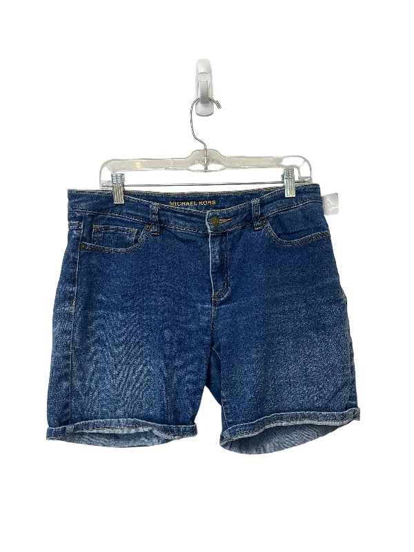 Blue Shorts Michael By Michael Kors, Size 6 Organic