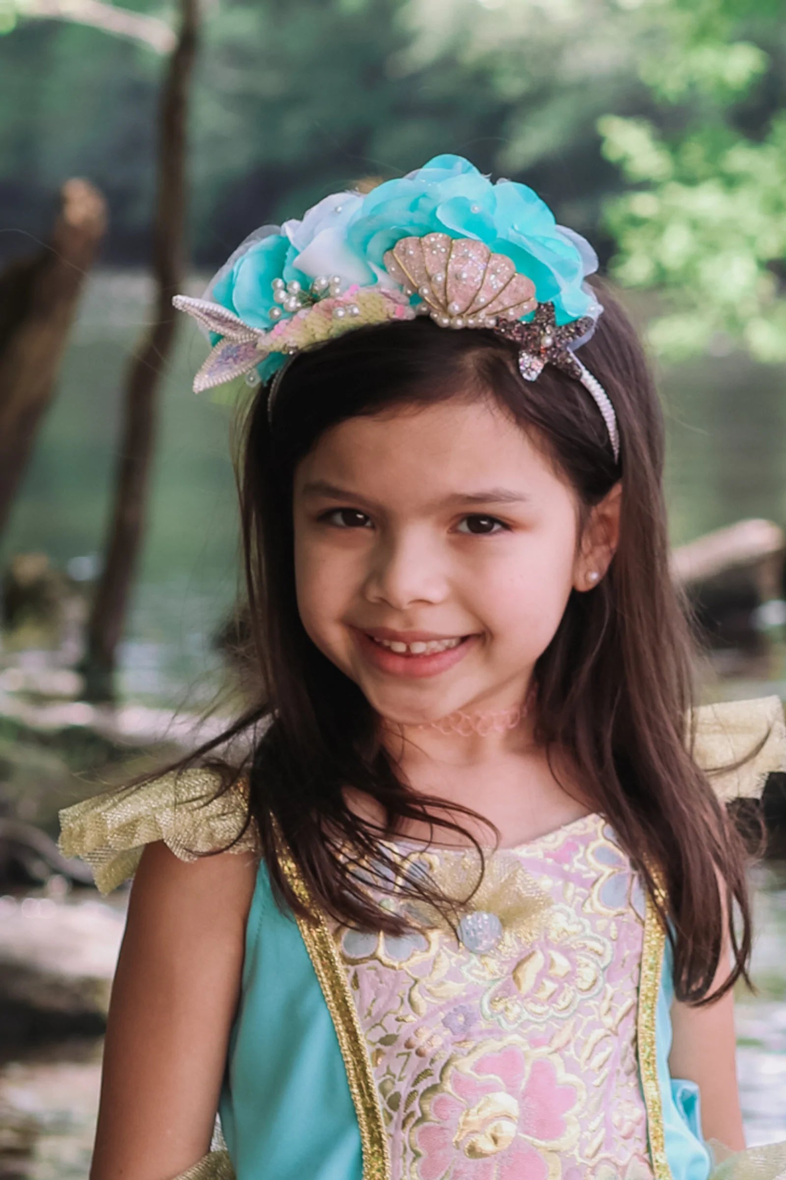 Mermaid Headband Cool Men's Distressed