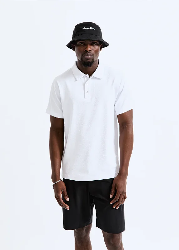 Solotex Mesh Tiebreak Polo Casual Men's Loose