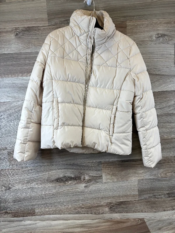 Jacket Puffer & Quilted By Old Navy In Tan, Size: M Confident Men's Power