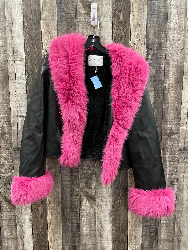 Jacket Moto By Cmc In Black, Size: Xl Laid