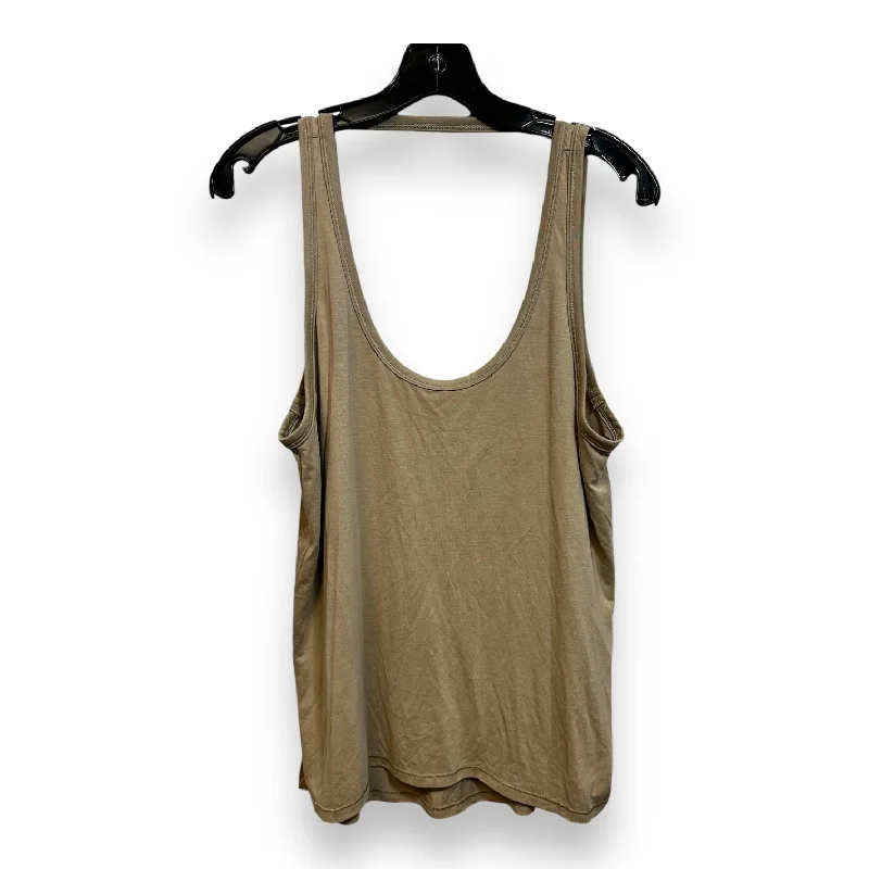 Athletic Tank Top By Lululemon In Tan, Size: 8 Elegant Men's Formal 