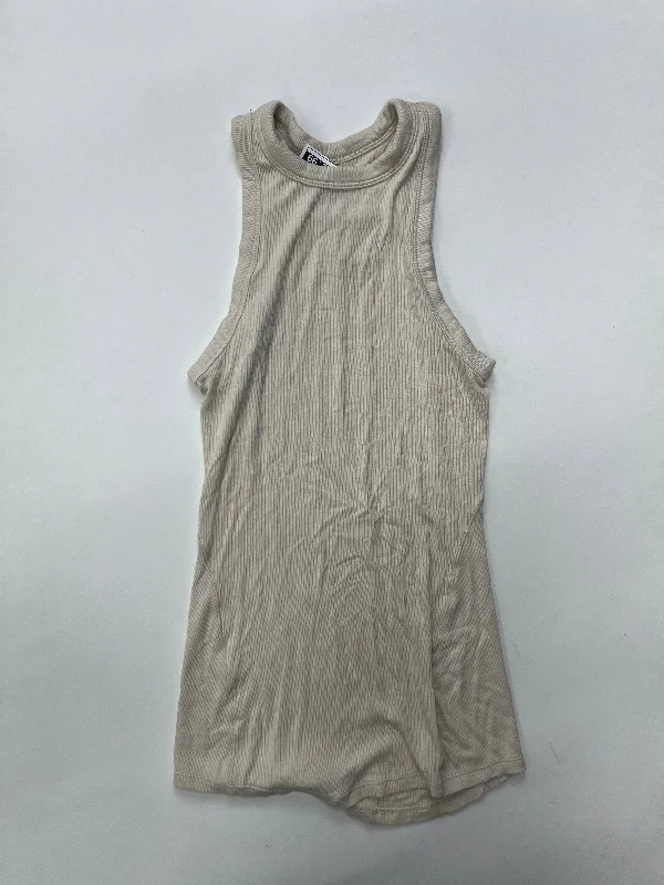 Cream Athletic Tank Top Lululemon, Size Xs Casual Men's Short