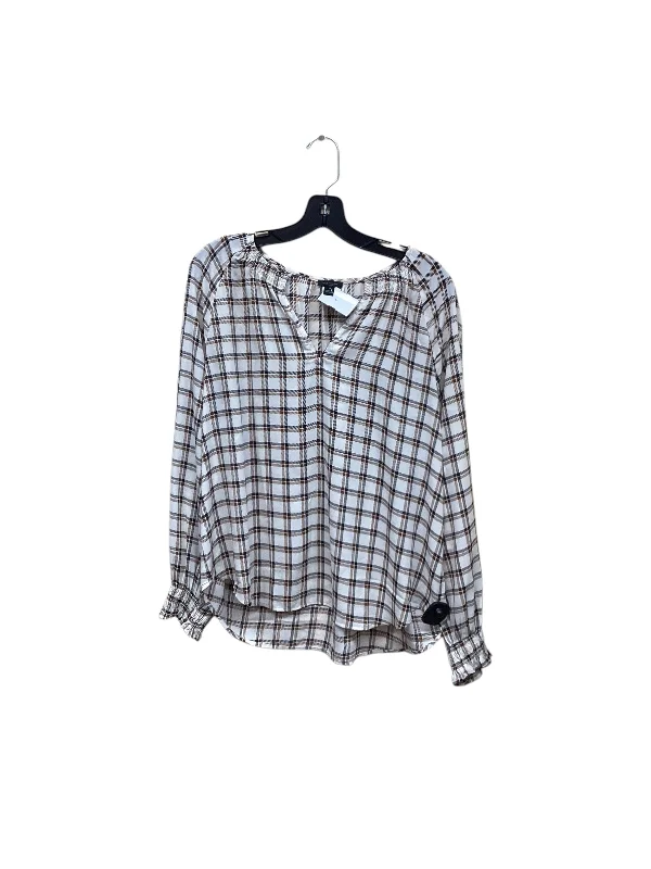 Top Long Sleeve By Ann Taylor  Size: L Bold Men's Animal