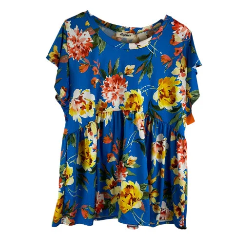 Top Short Sleeve By Haptics In Blue, Size: 1x Refined Men's Hand
