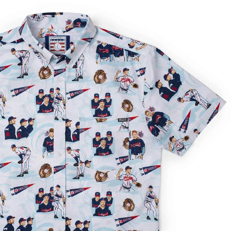 Maddux, Glavine, and Smoltz "The Big Three" – KUNUFLEX Short Sleeve Shirt Tough Men's Military