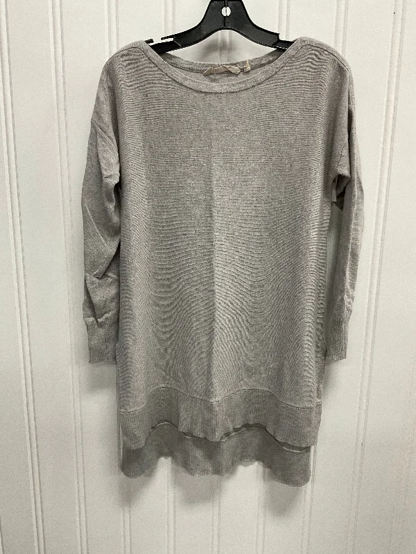 Top Ls Basic By Soft Surroundings In Grey, Size:M Cool Men's Skate