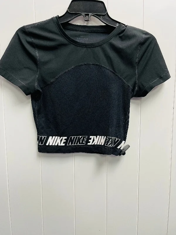 Athletic Top Short Sleeve By Nike Apparel In Black, Size: Xs Trendy Men's Scandinavian