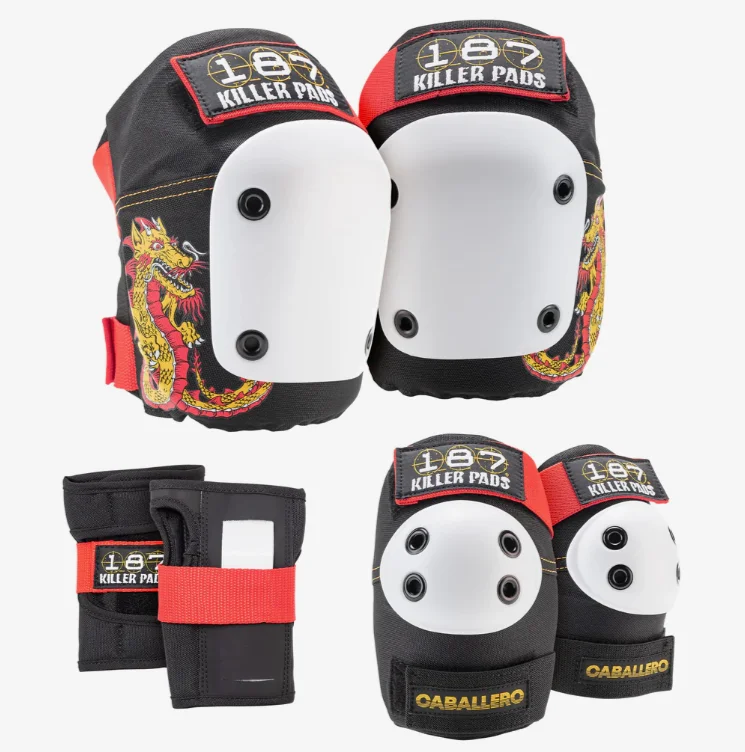 187 Killer Pads 6 Pack Pad Set - Caballero Unique Men's Upcycled