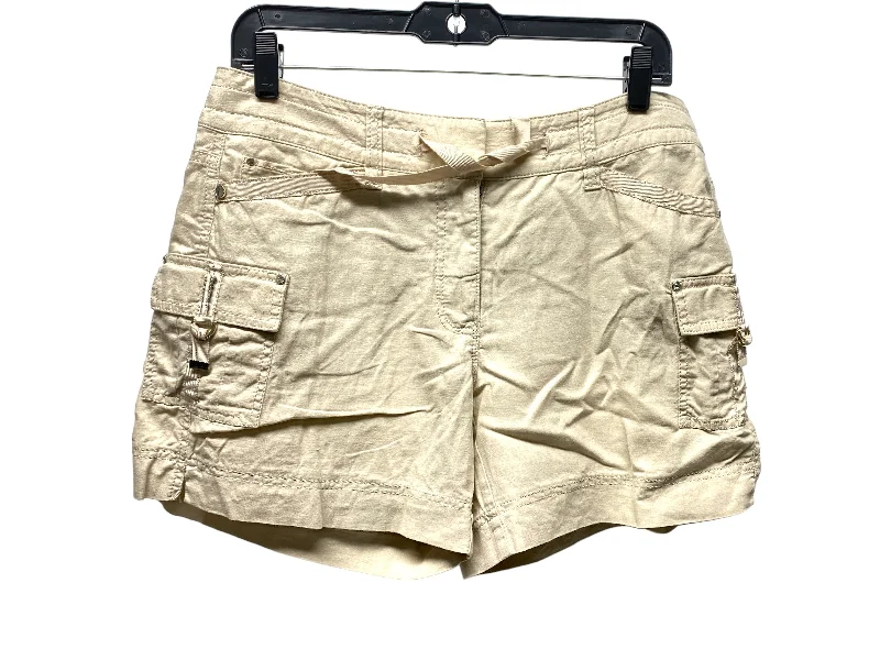 Beige Shorts White House Black Market, Size 6 Trendy Men's Bucket