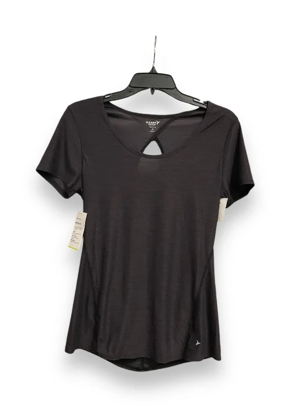 Athletic Top Short Sleeve By Old Navy In Grey, Size: S Minimalist Men's Casual 