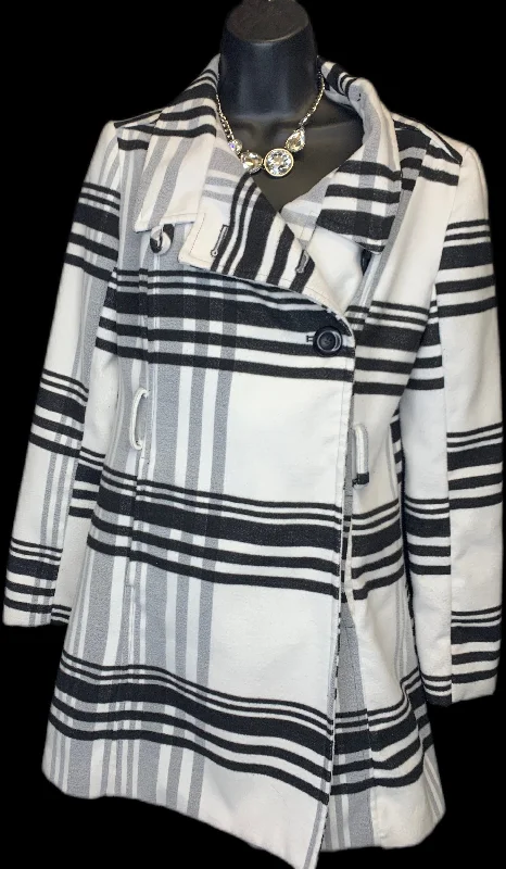 Coat Other By A Byer In Black & White, Size: M Dynamic Men's Glow
