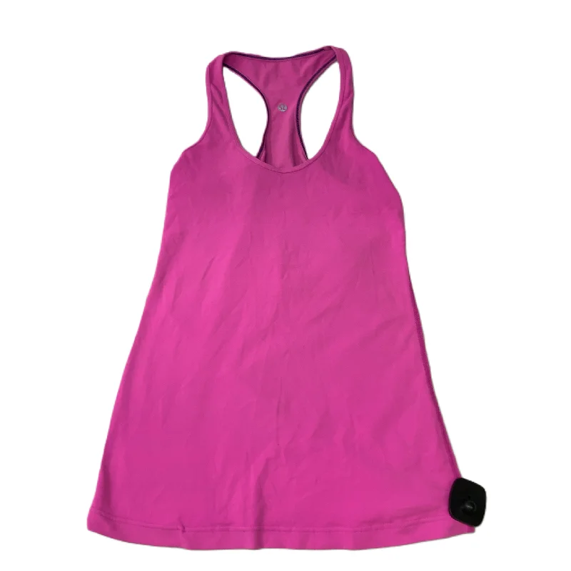 Pink  Athletic Tank Top By Lululemon  Size: M Confident Men's High