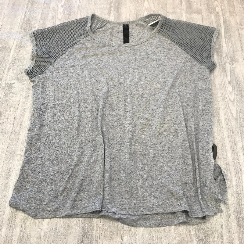 Top Short Sleeve By Made For Life In Grey, Size: 3x Athletic Men's Compression