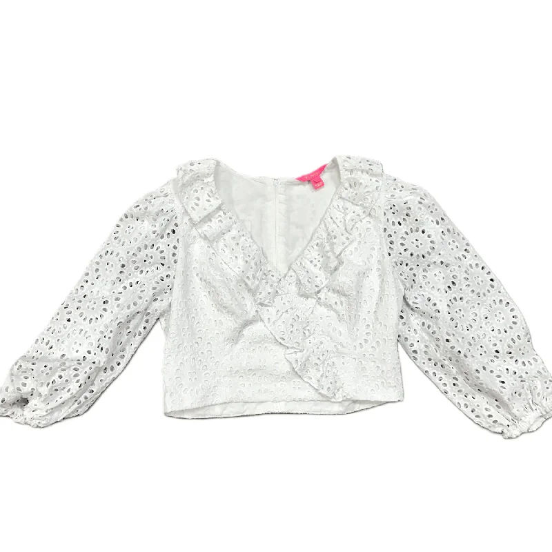 Top Long Sleeve Designer By Lilly Pulitzer  Size: L Dapper Men's 1920S