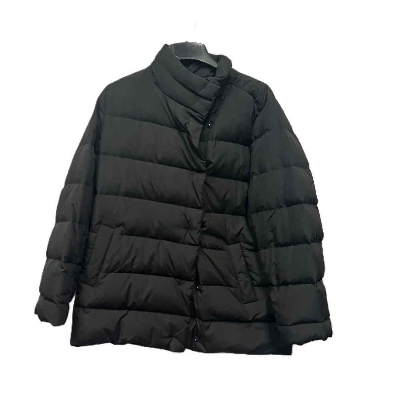 Coat Puffer & Quilted By J. Jill In Black, Size: L Confident Men's Power
