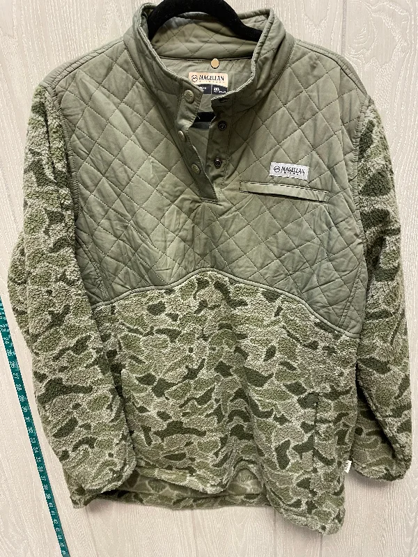 Jacket Fleece By Magellan In Camouflage Print, Size: 1x Refined Men's Hand