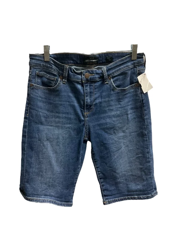 Blue Denim Shorts Lucky Brand, Size 6 Dynamic Men's Glow