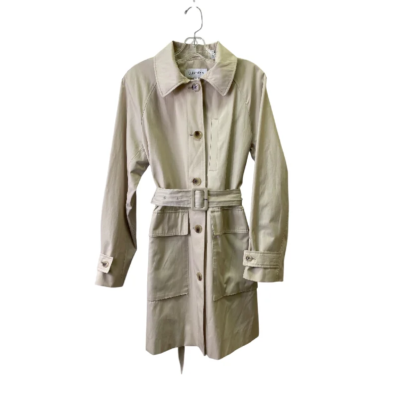 Jacket Other By Calvin Klein In Taupe, Size:M Youthful Men's Pop