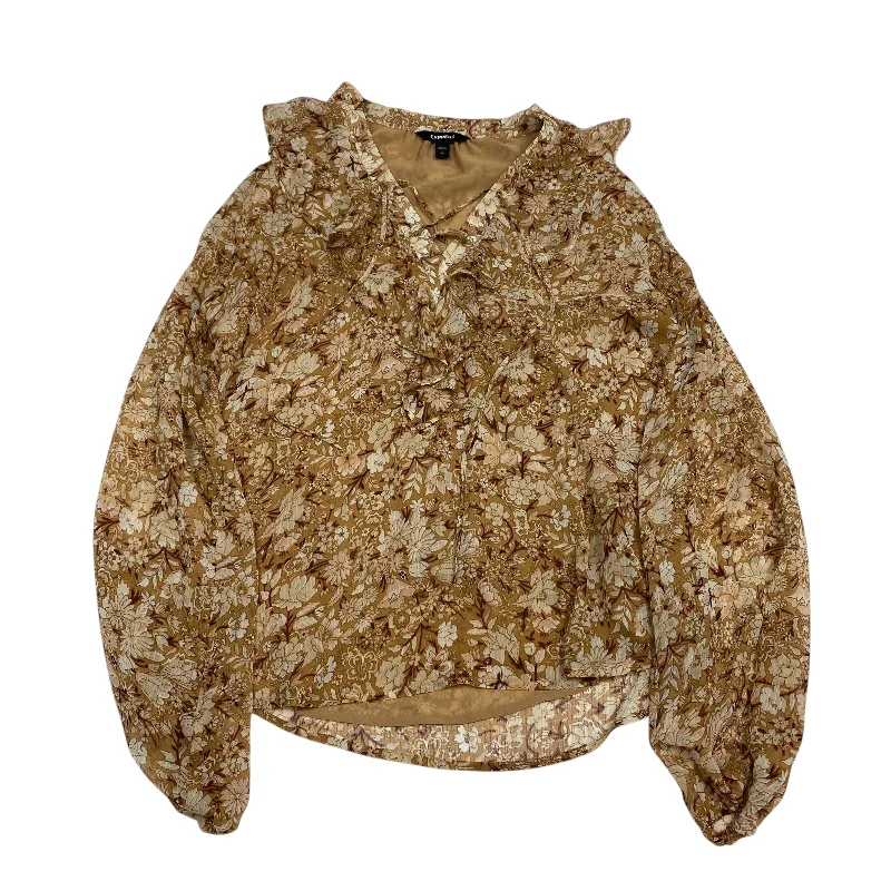 Top Long Sleeve By Express  Size: Xs Masculine Men's Thick