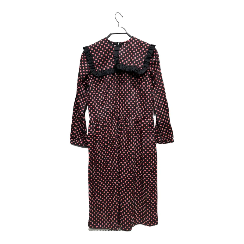 COMME des GARCONS/LS Dress/M/Polka dot/Cotton/BLK/girl Casual Men's Short