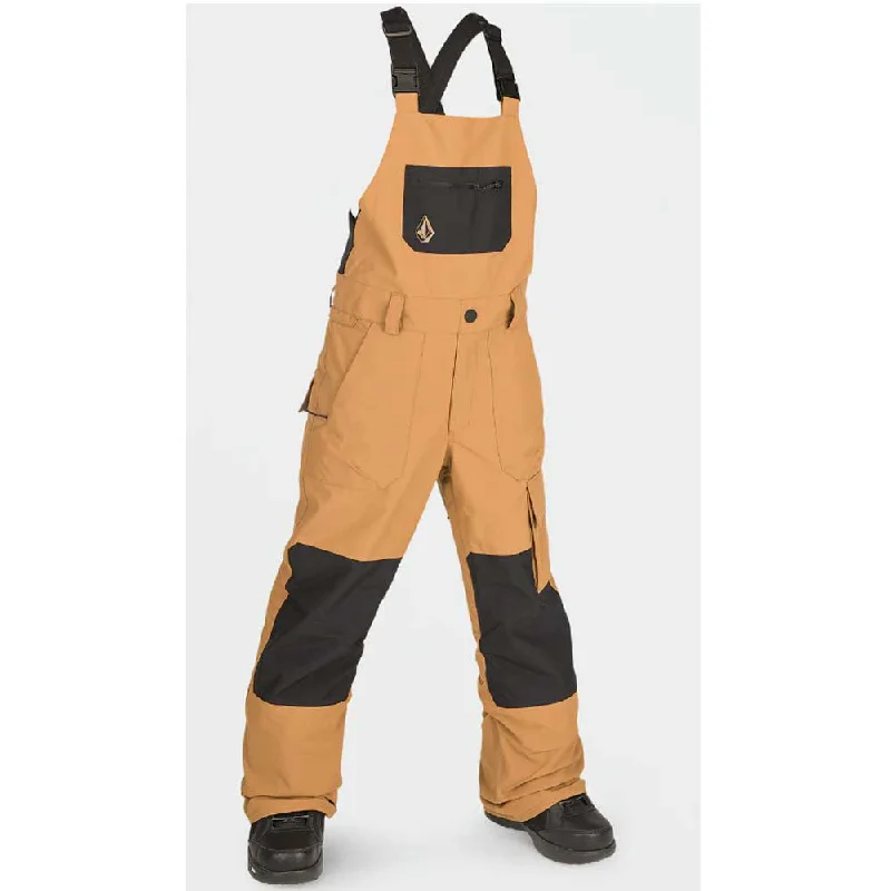 Volcom Kids Barkley Bib - 2023 - Caramel - Large Adventure