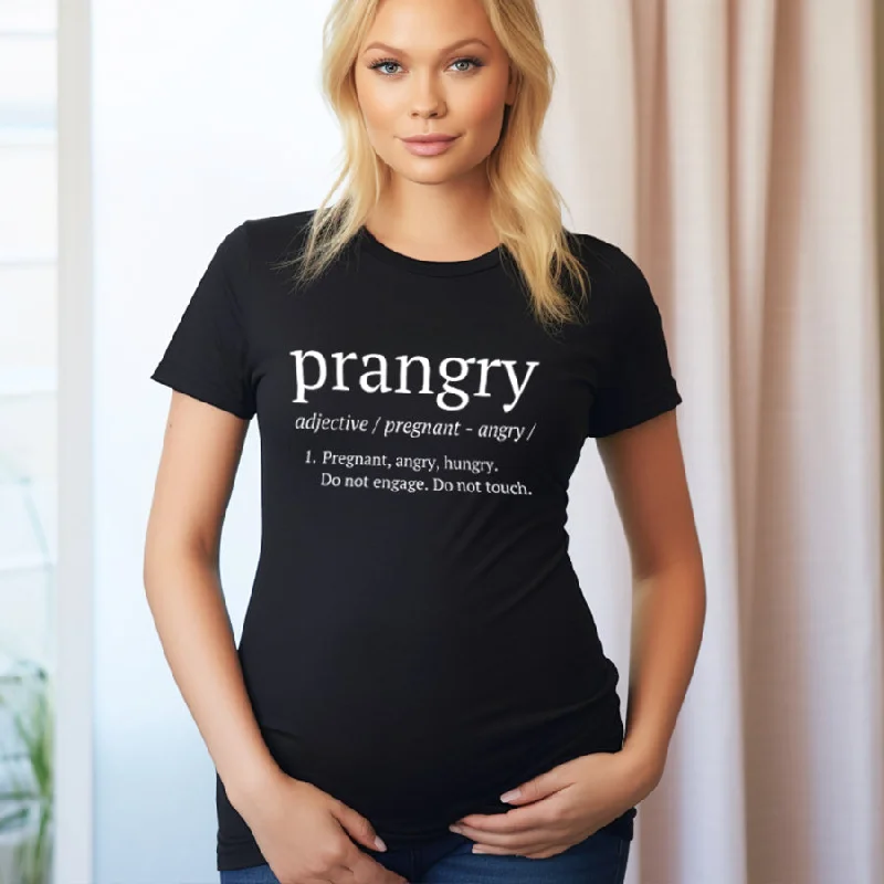Prangry (Pregnant, Angry, Hungry) T-Shirt Cozy Men's Sherpa
