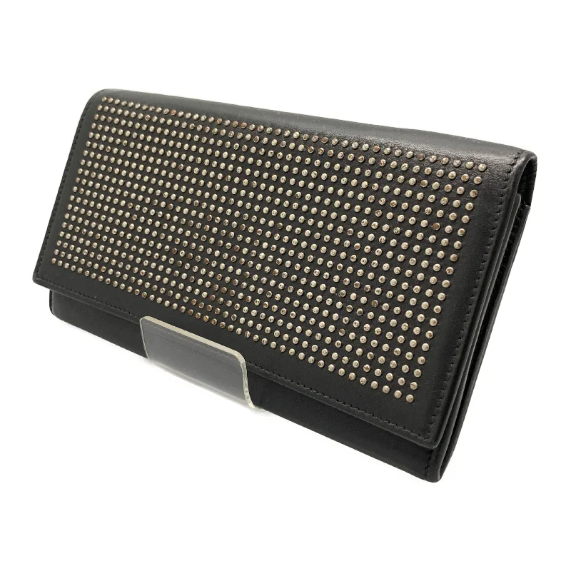 SAINT LAURENT/Long Wallet/Black/ Confident Men's Power