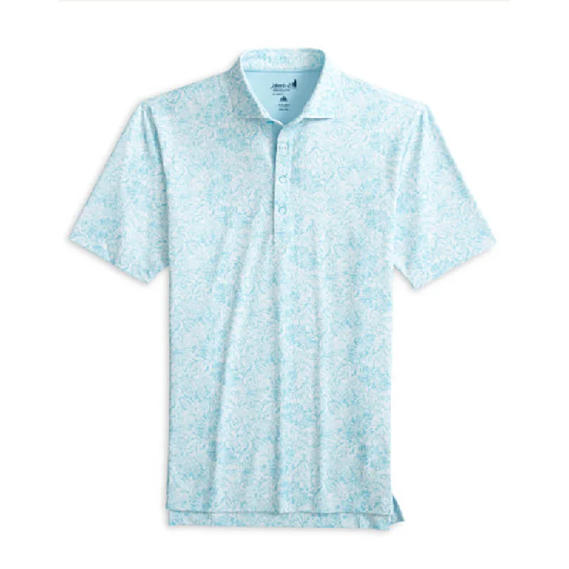 Johnnie-O Hideaway Prep-Formance Polo Shirt - Permafrost Relaxed Men's Australian 