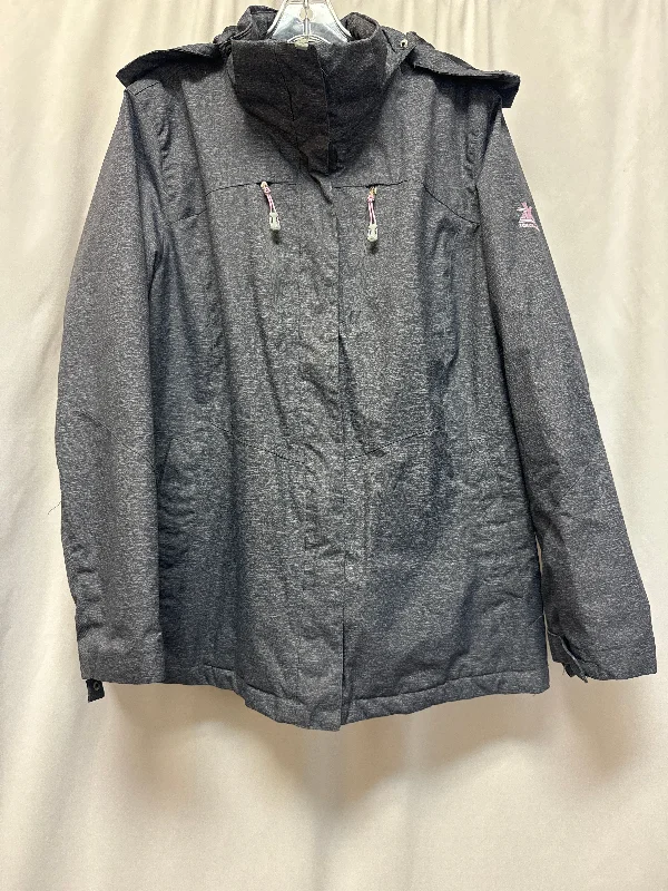 Coat Parka By Zero Xposure In Grey, Size: Xl Refined Men's European