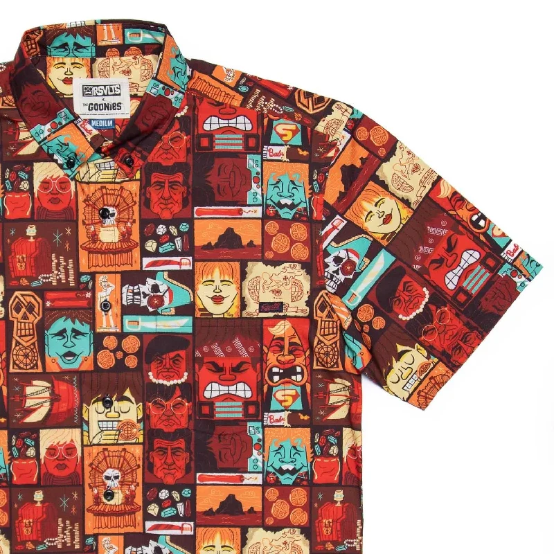 The Goonies "Tiki" – KUNUFLEX Short Sleeve Shirt Artistic Men's Hand