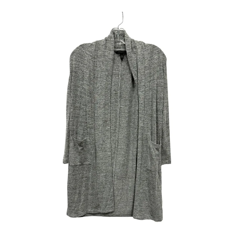 Sweater Cardigan By Banana Republic In Grey, Size:Xs petite Gym