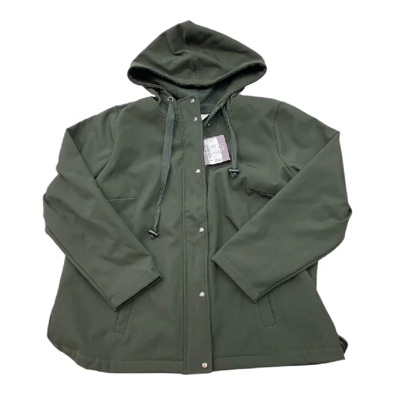 Jacket Other By Cj Banks In Green, Size: 1x Dynamic Men's Moto