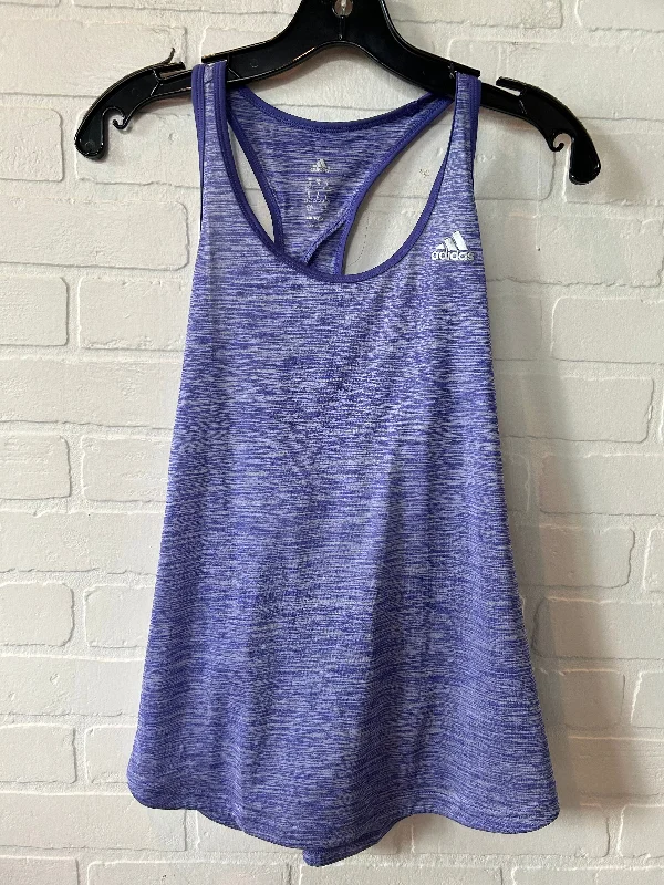 Purple Athletic Tank Top Adidas, Size M Elegant Men's Formal 