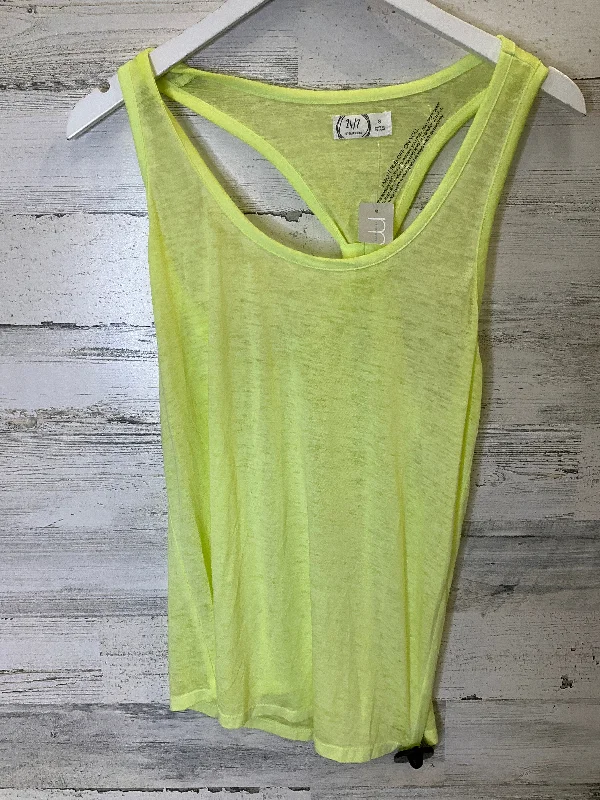 Yellow Athletic Tank Top Maurices, Size S Dynamic Men's Moto