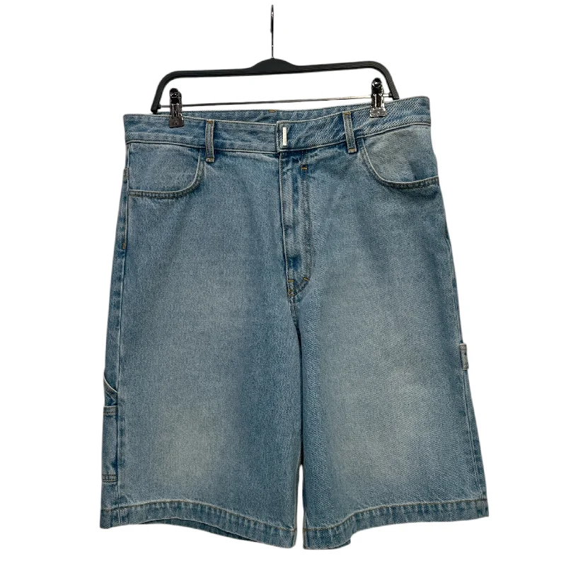 GIVENCHY/Shorts/32/Denim/BLU/carpenter shorts Vintage Men's 1970S Disco