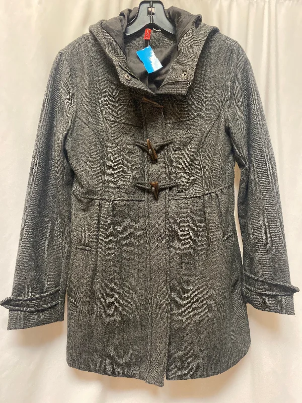 Coat Peacoat By H&m In Grey, Size: M Earthy Men's Hemp