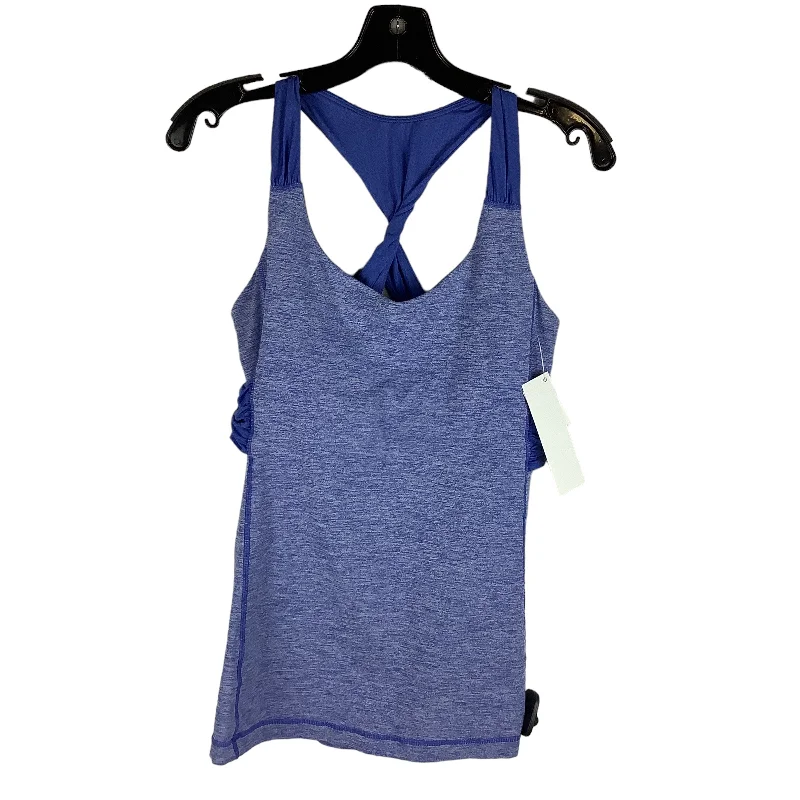 Blue Athletic Tank Top Lululemon Size: 10 Tailored