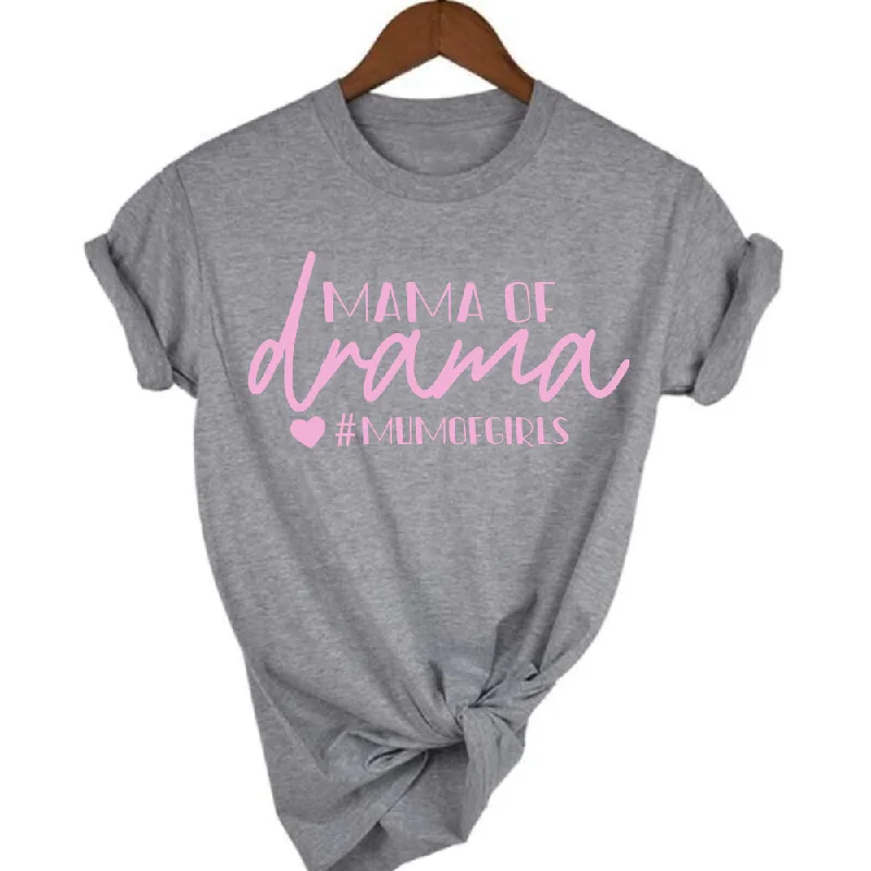 Mama Of Drama T-Shirt (MRK X) Athletic Men's High