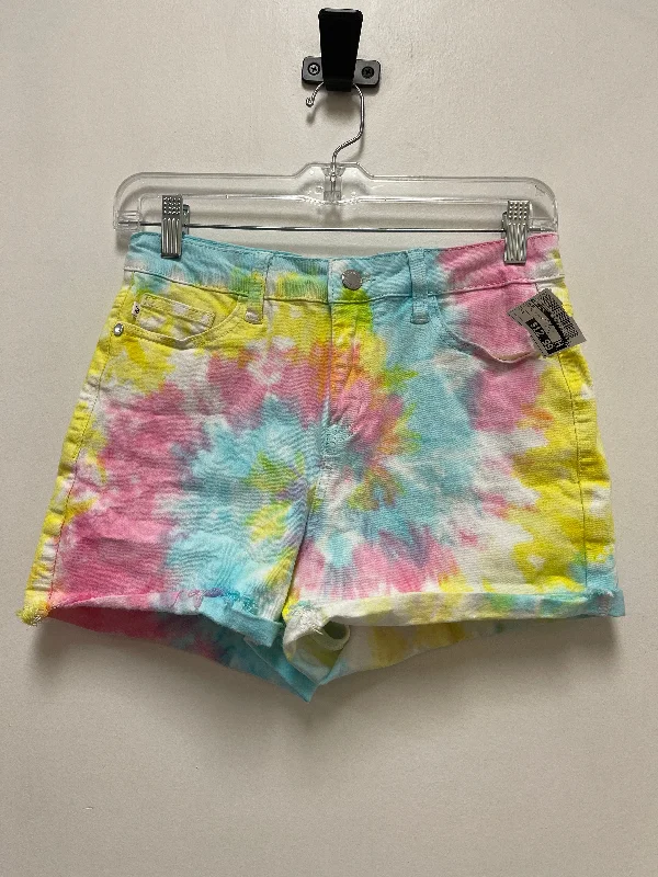 Shorts By Judy Blue In Tie Dye Print, Size: 4 Cozy Men's Winter