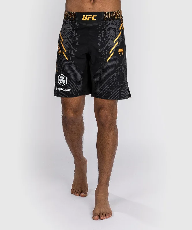 UFC Adrenaline by Venum Authentic Fight Night Men's Fight Short - Long Fit  - Champion Monochromatic Office Style