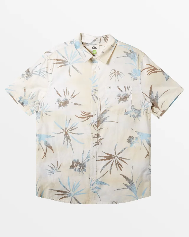 Fade Out Short Sleeve Shirt - Birch Fade Out Elegant Men's Cashmere