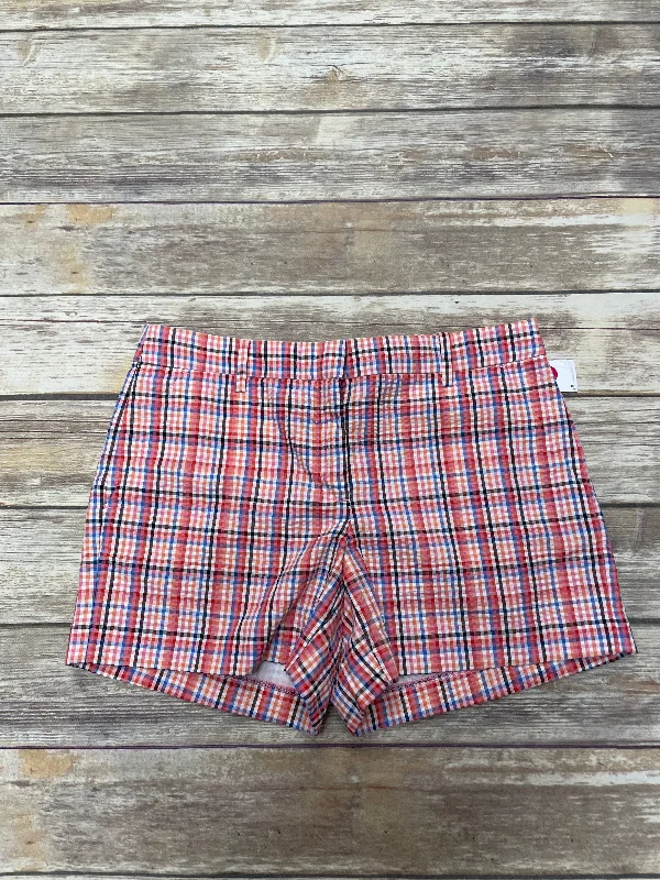 Plaid Pattern Shorts Loft, Size 6 Sharp Men's Italian