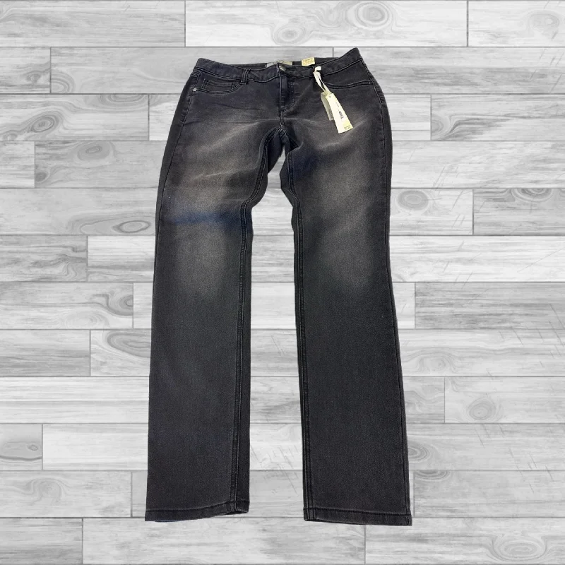 Black Pants Ankle D Jeans, Size 14 Gym