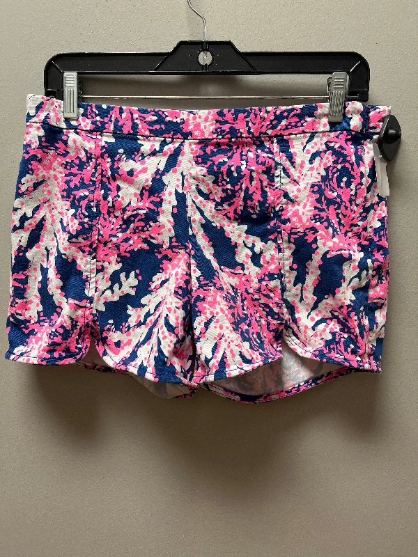 Blue & Pink Shorts Lilly Pulitzer, Size 4 Traditional Men's Wool