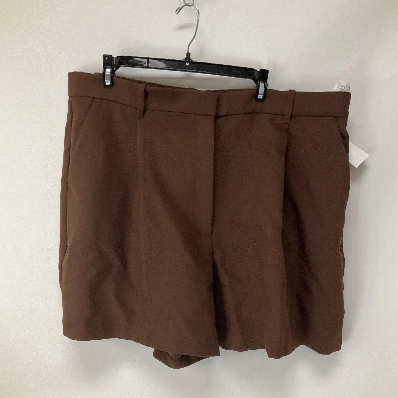 Brown Shorts Abercrombie And Fitch, Size Xl Sleek Men's Metallic